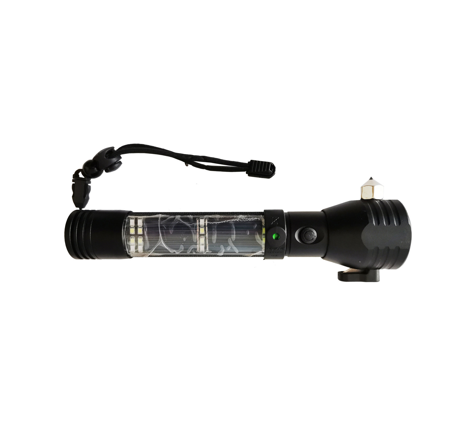 Multi-function solar escape rescue flashlight