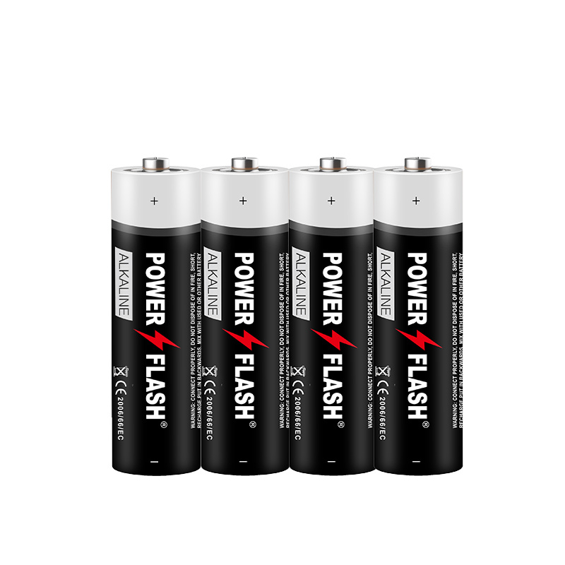 外貿出口5號7號電池堿性干電池英文版工業配套裝廠家四粒裝