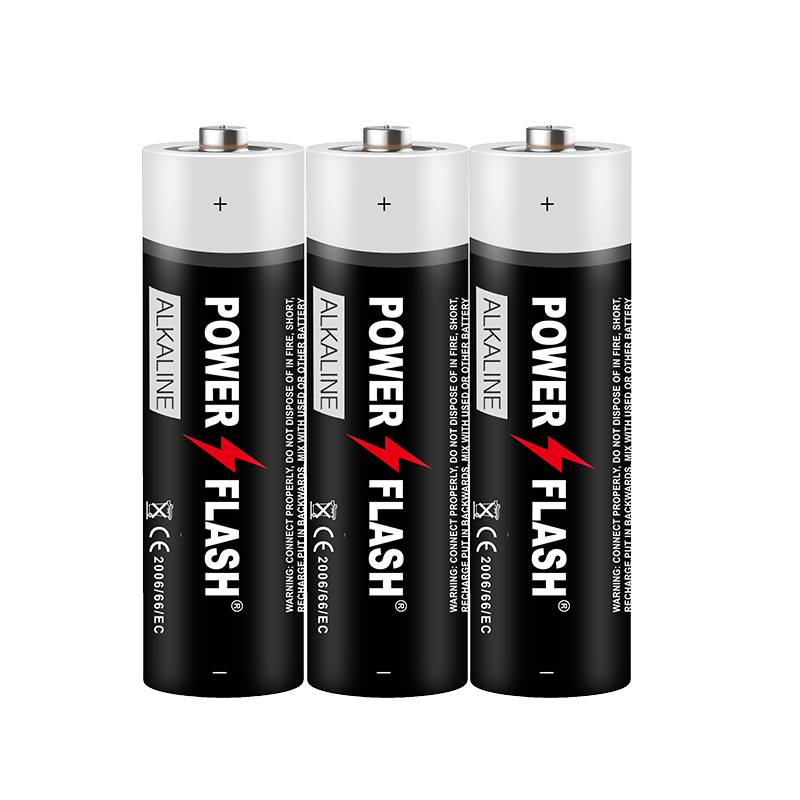 外貿出口5號7號電池堿性干電池英文版工業配套裝廠家三粒裝