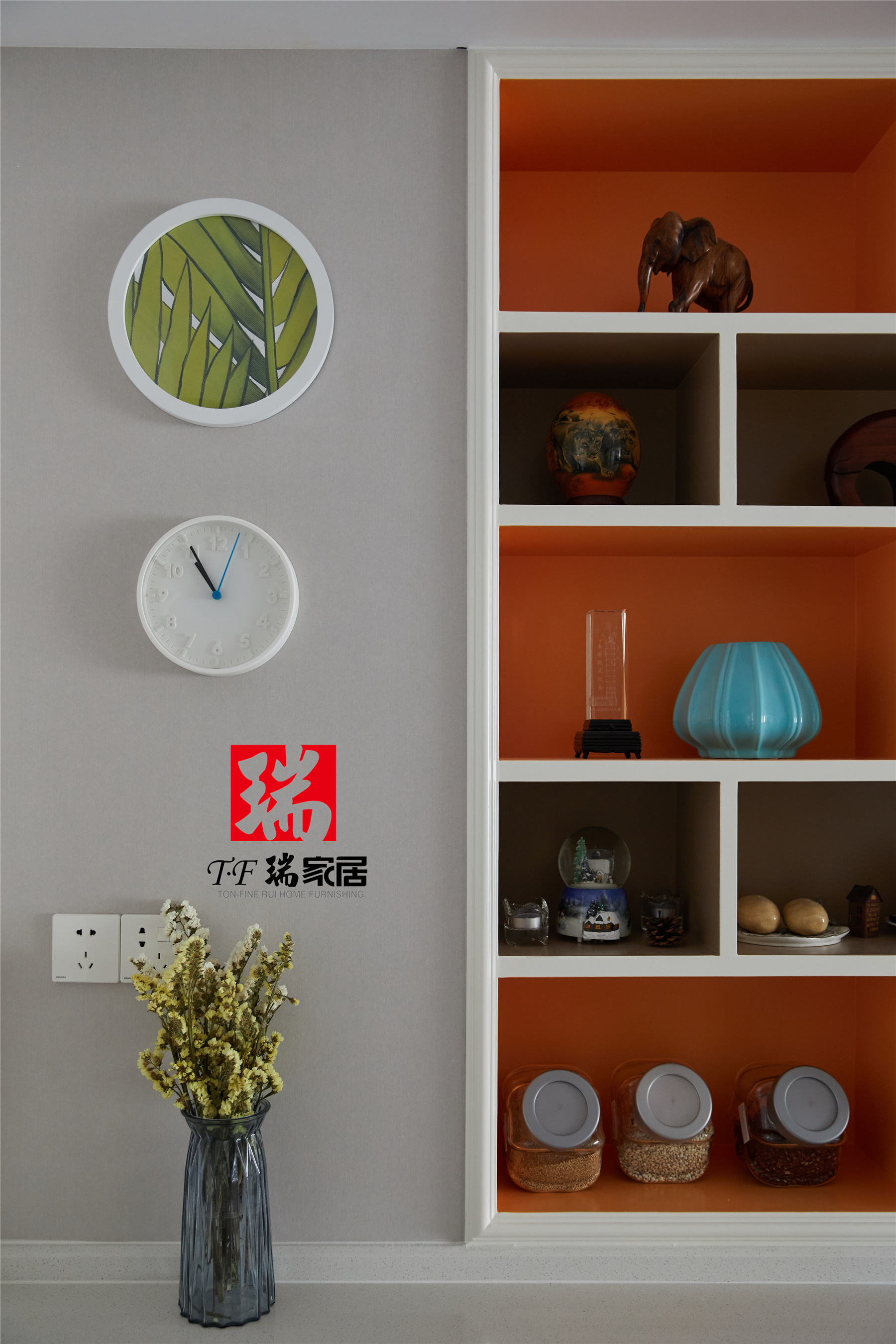 济南华润仰山云栖径现代简约装修实景图|山东唐风瑞家居