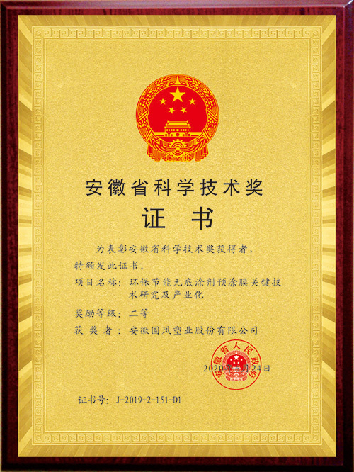 安徽省科学技术奖（2020）