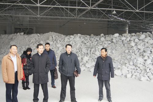 董事长赵文武一行调研非金属公司