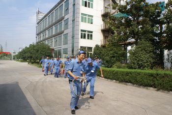 消防演习纪实