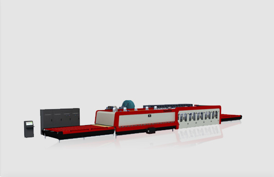 Convection type tempering furnace