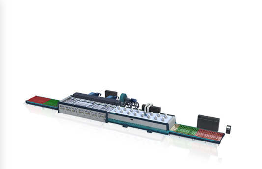 Two-chamber type tempering furnace