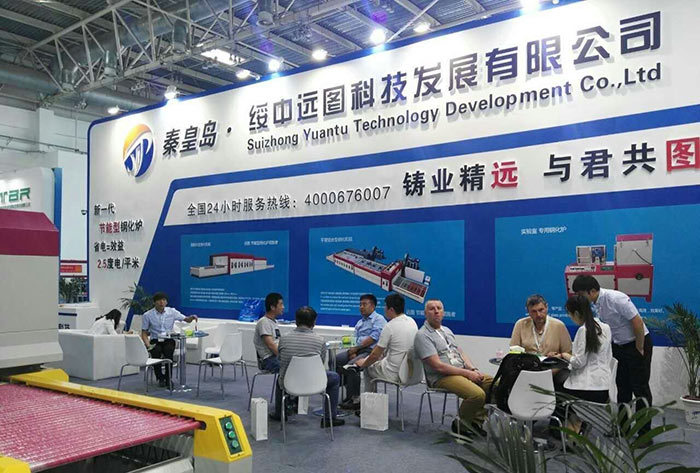 Yuantu Technology participated in the 28th glass exhibition, the perfect end!