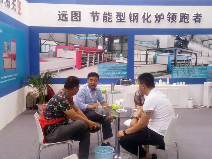 Yuantu Technology participated in the 28th glass exhibition, the perfect end!