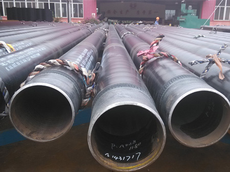 6inch Sch40 A106 GR.B 3LPE Coating Seamless CS pipe both ends bevelled