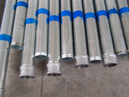3 Inch A53 Gr.B galvanised and pre galvanised steel tubes