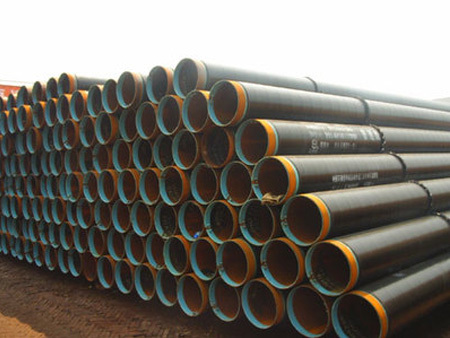 4 inch SCH40 API 5L Grade B steel pipe with three layer PE