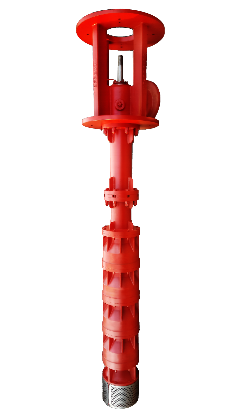 Vertical shaft fire pump