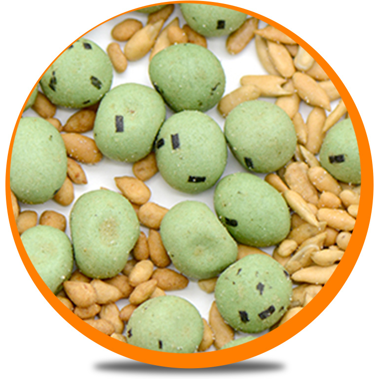Wasabi Peanuts & Coated Sunflower Kernels
