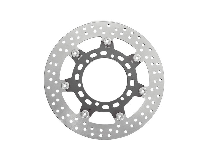 Motorcycle floating disc