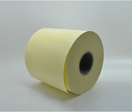 50u transparent PET/140g yellow paper