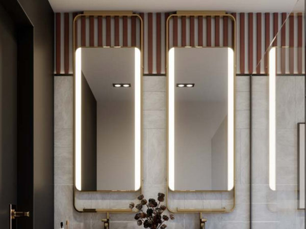The artistic charm of decorative mirrors cannot be underestimated! A beautiful life paired with a beautiful mirror.