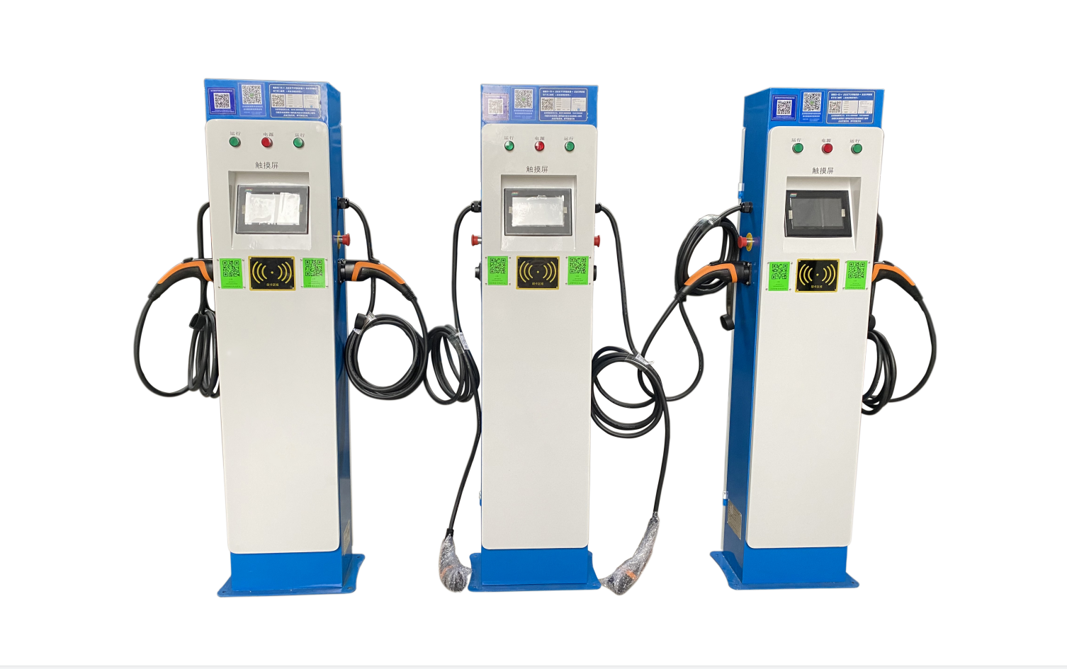120kw商用运营充电桩直流快充新能源电动汽车充电站380v超充60kw