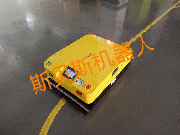AGV小车背负式潜伏式循迹小车磁导引仓储物流车智能搬运车