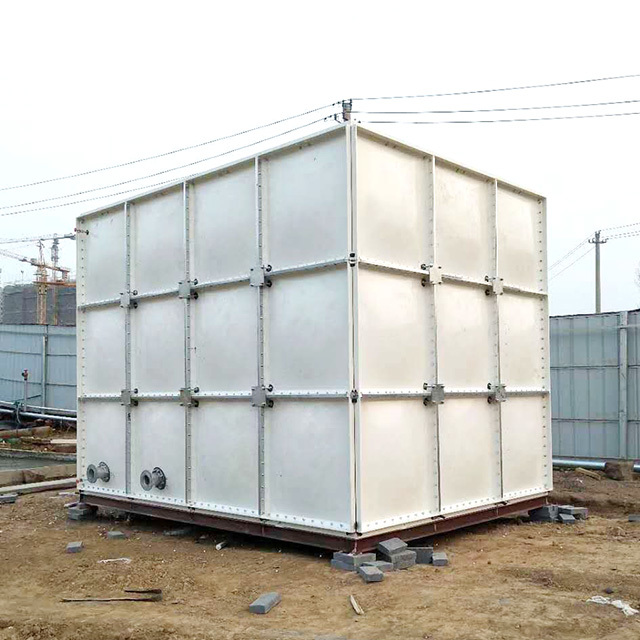 GRP panel water tank
