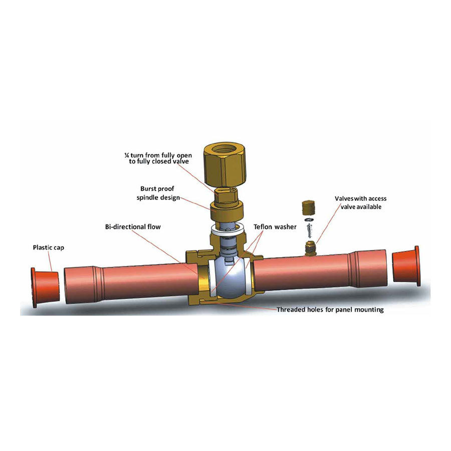 refrigeration ball valve