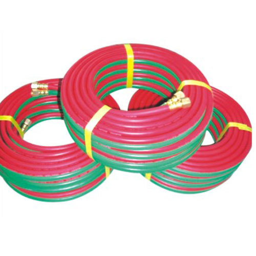 MANGUERA DE ACETILENO PARA OXÍGENO REFORZADA CON FIBRA DE POLIÉSTER DE ALTA INTENSIDAD DE PVC Y CAUCHO