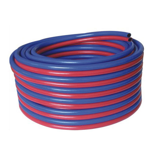 MANGUERA DE ACETILENO PARA OXÍGENO REFORZADA CON FIBRA DE POLIÉSTER DE ALTA INTENSIDAD DE PVC Y CAUCHO
