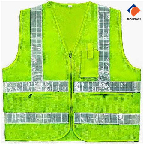 Bright mesh reflective vest