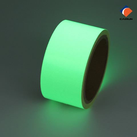 Luminous adhesive tape self luminous adhesive type pet emits green light