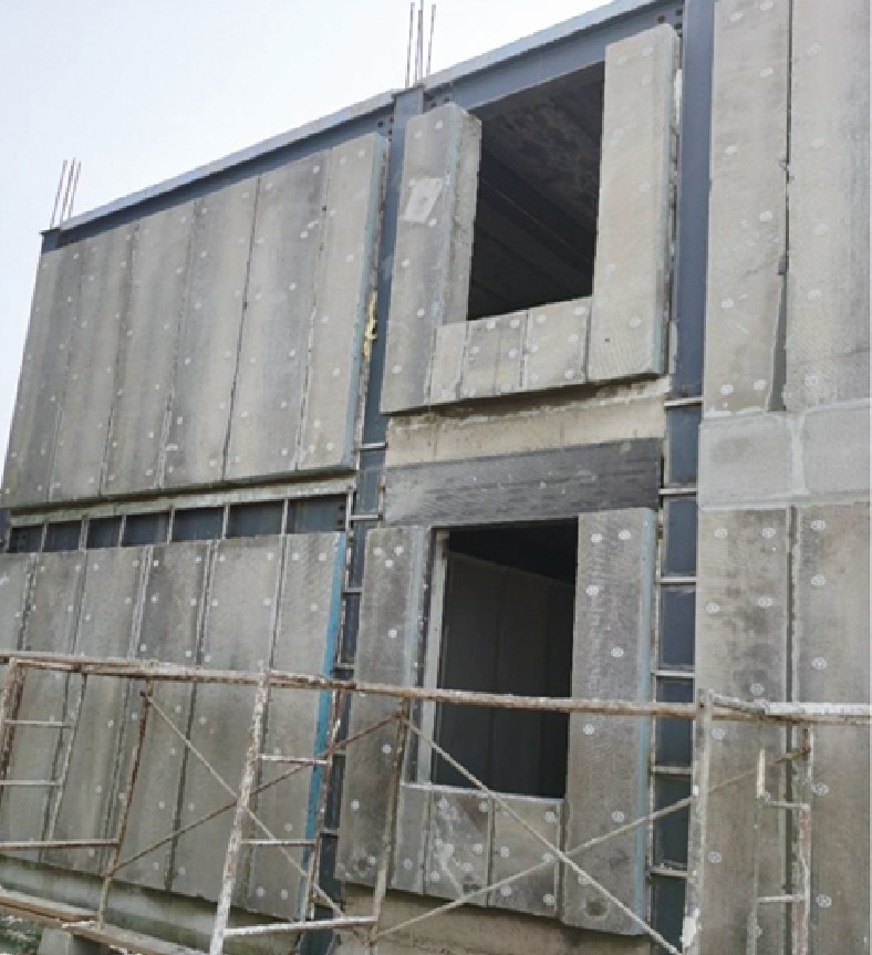 装配式加气混凝土复合保温外墙板生产线