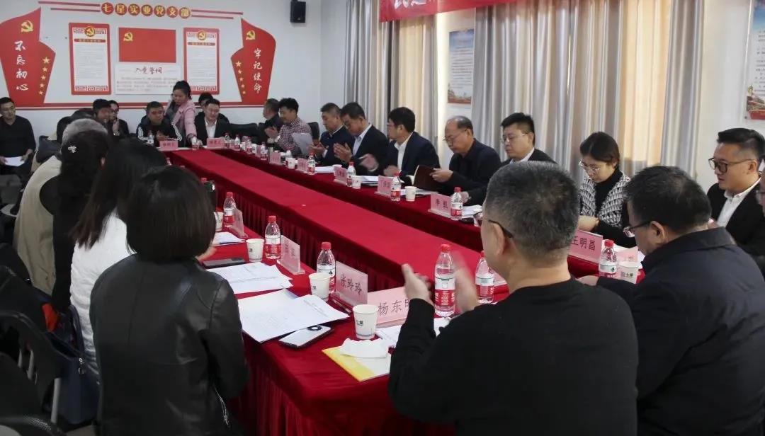 民建济南市委会直属九支部工作会议在山东七星实业有限公司圆满召开