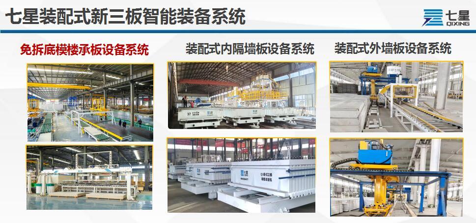 裝配式建筑新三板體系智能裝備