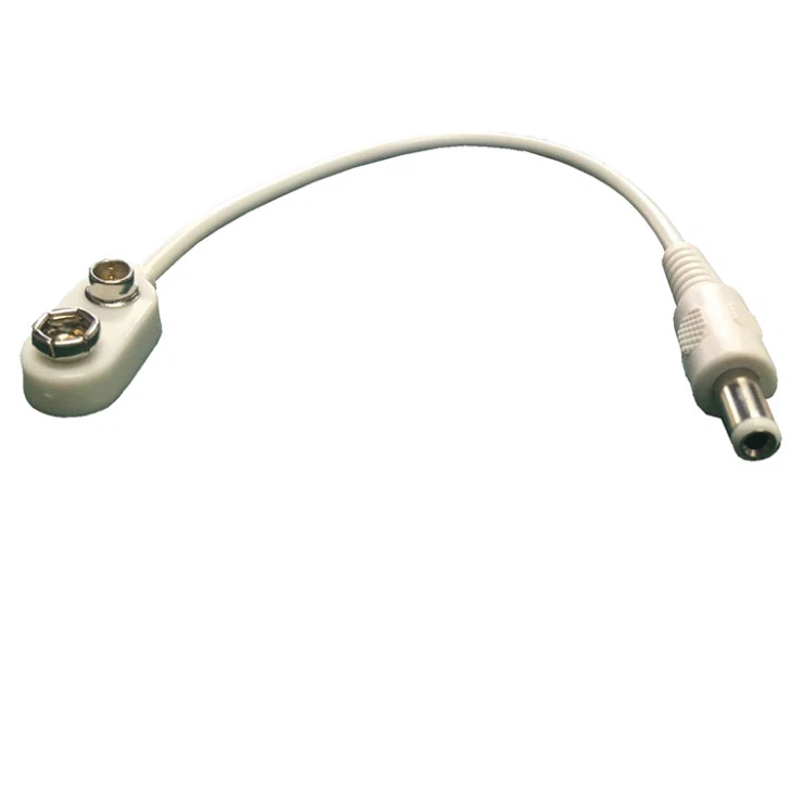 9V Battery Button Connector Cable