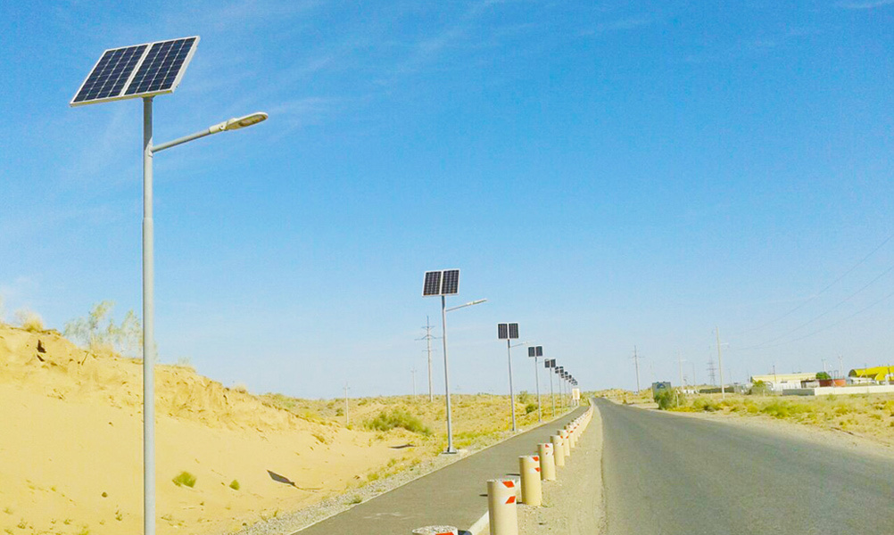 巴基斯坦-一体化太阳能路灯项目