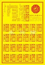 本命关煞化解表