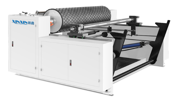 Big roller friction  rewinding