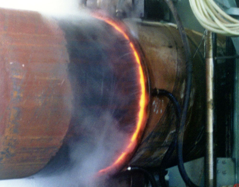 Intermediate frequency induction heating furnace