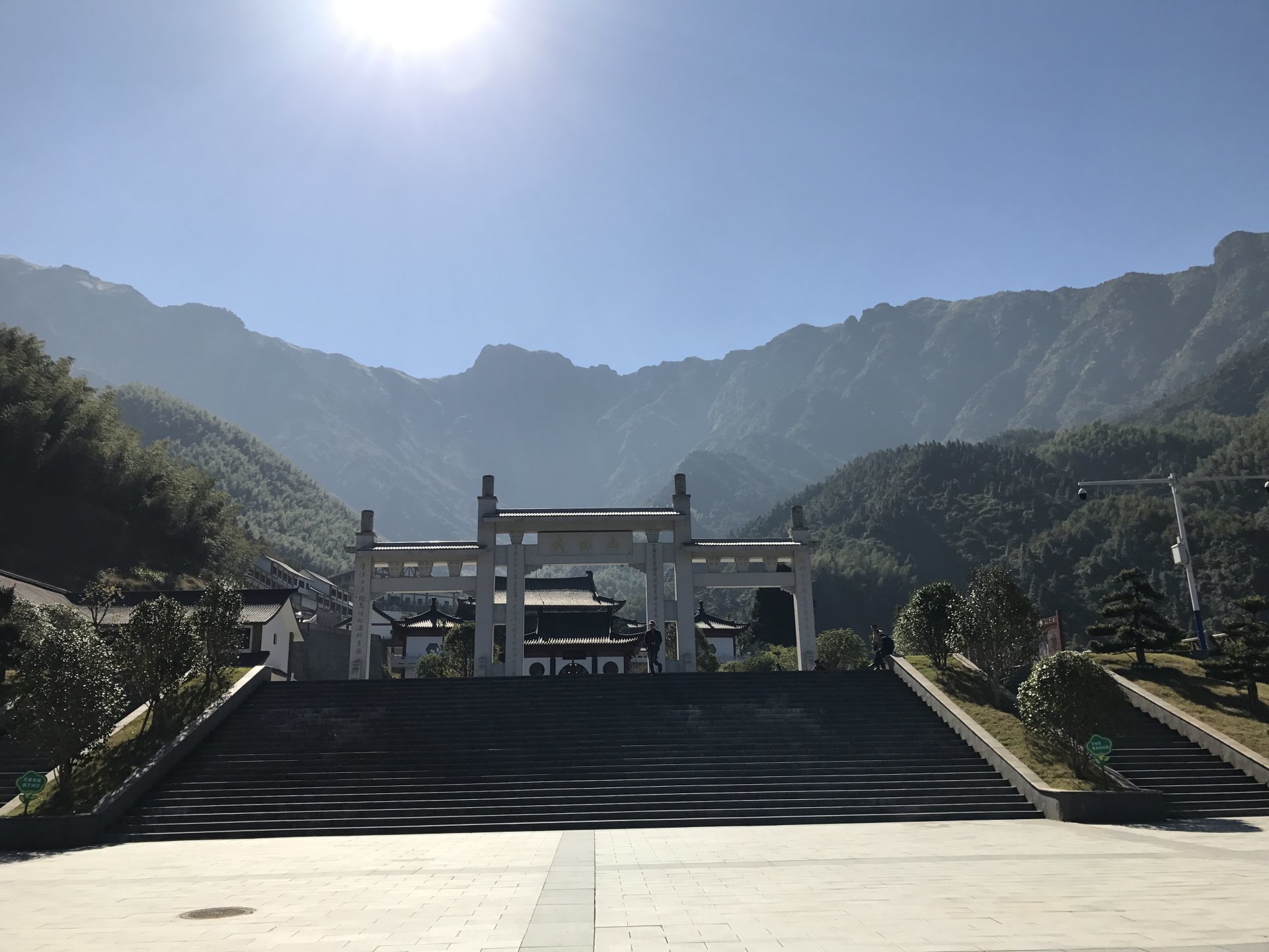 我公司组织相关技术人员对萍乡武功山风景名胜区进行了考察