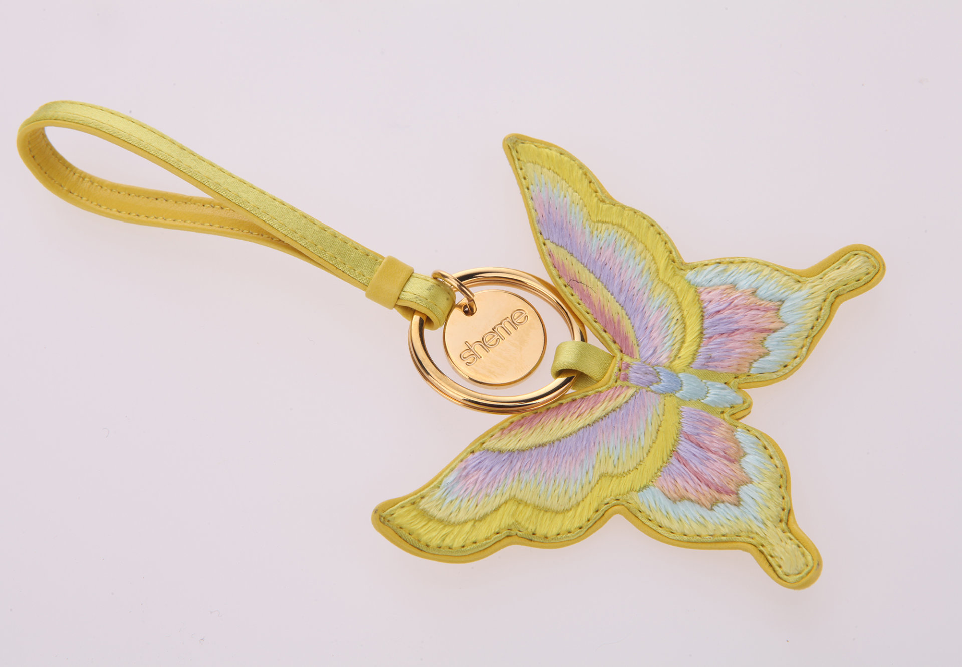 Butterfly Keyring 