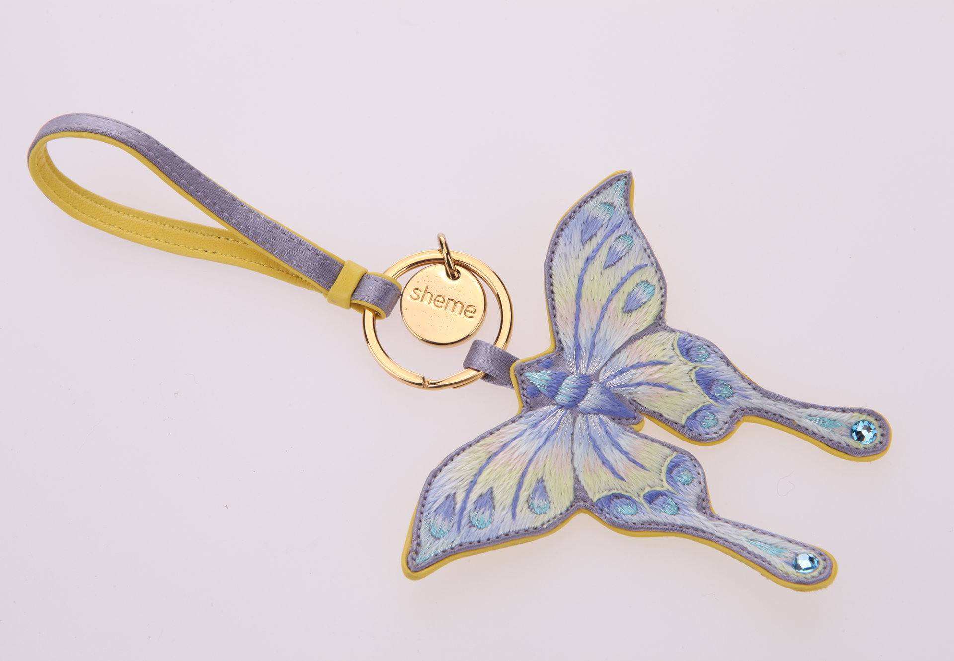 Butterfly Keyring 