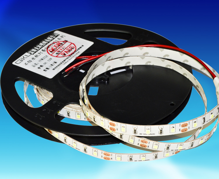 FFW003A, 8 * 5000mm, 60 lamps per meter, 2835 patch, bare plate, non waterproof, flexible lamp with DC12V