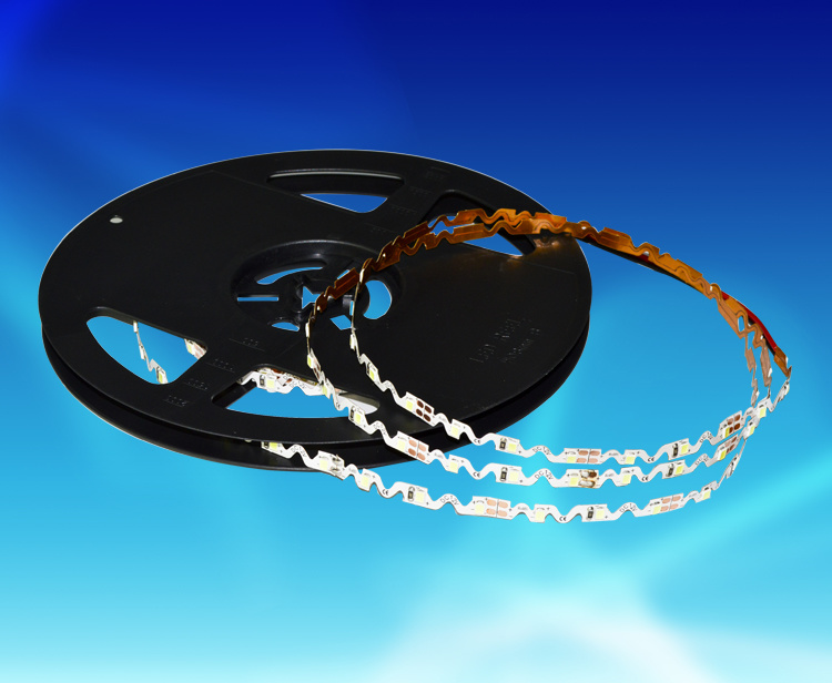 FFW061A, 6 * 5000mm, 60 lamps per meter 2835 SMD S-type non waterproof bare plate lamp with DC12V
