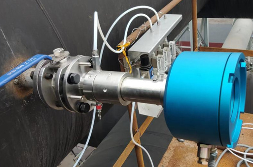 Wuhan Shengnuo Instrument in situ laser gas analyzer by Shanxi Jincheng Steel highly recognized