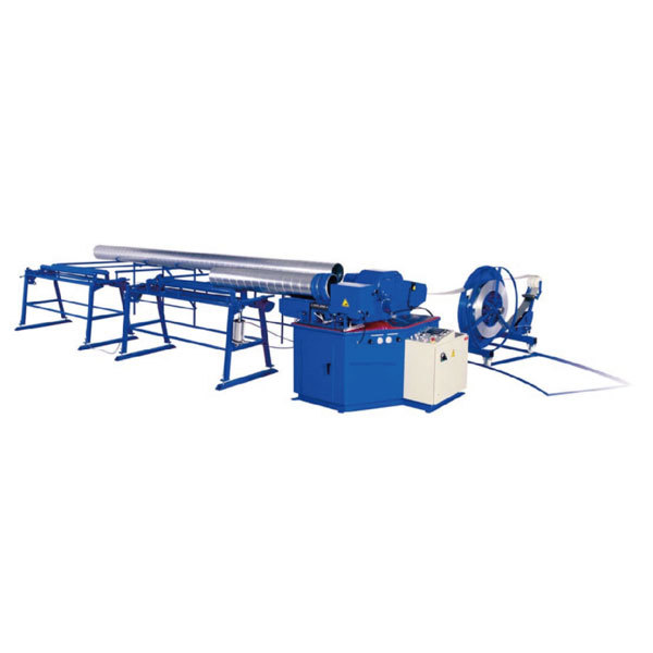 High speed spiral tube forming machine