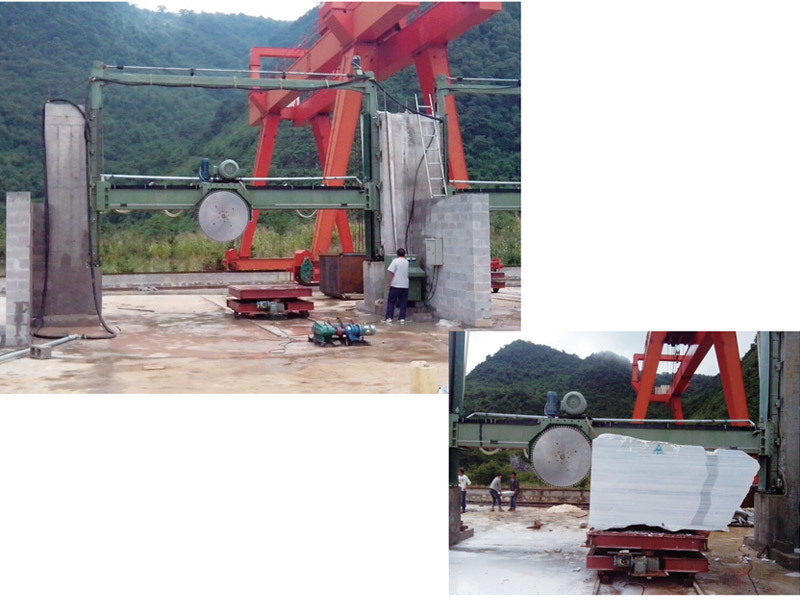 Model XLJ1300 Marble-block Trimming Machine