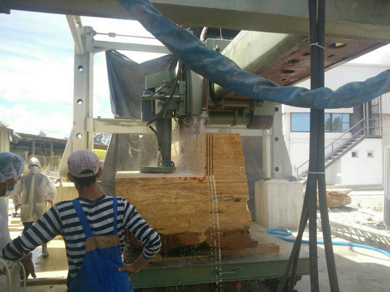 GS3500 bidirectional cutting machine purchased by Algeria
