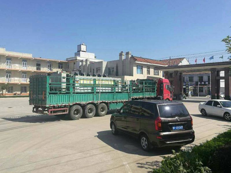 Roadside stone chamfering machine delivery photos