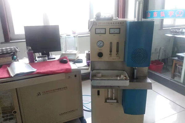 Carbon sulfur analyzer