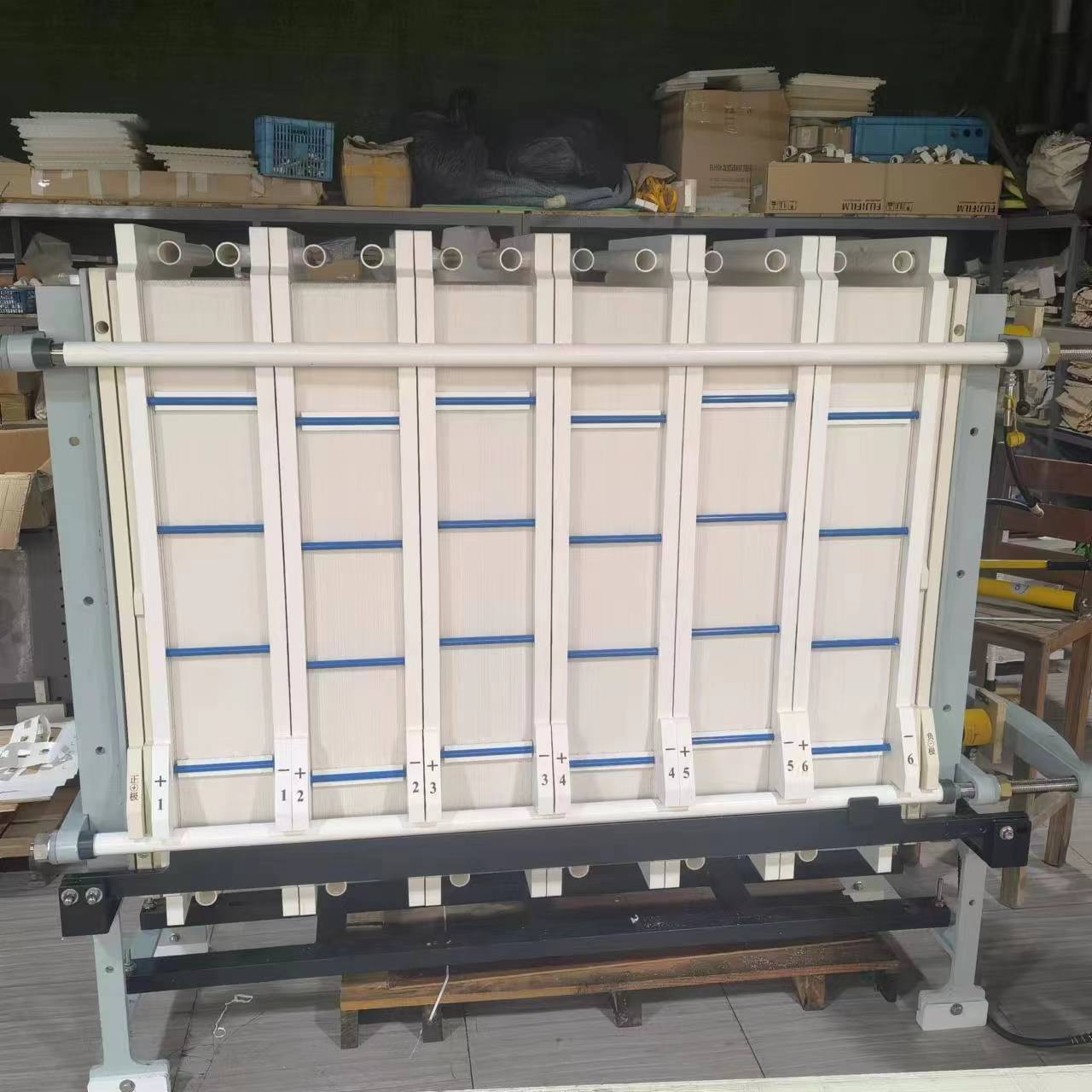 Homogeneous membrane electrodialysis