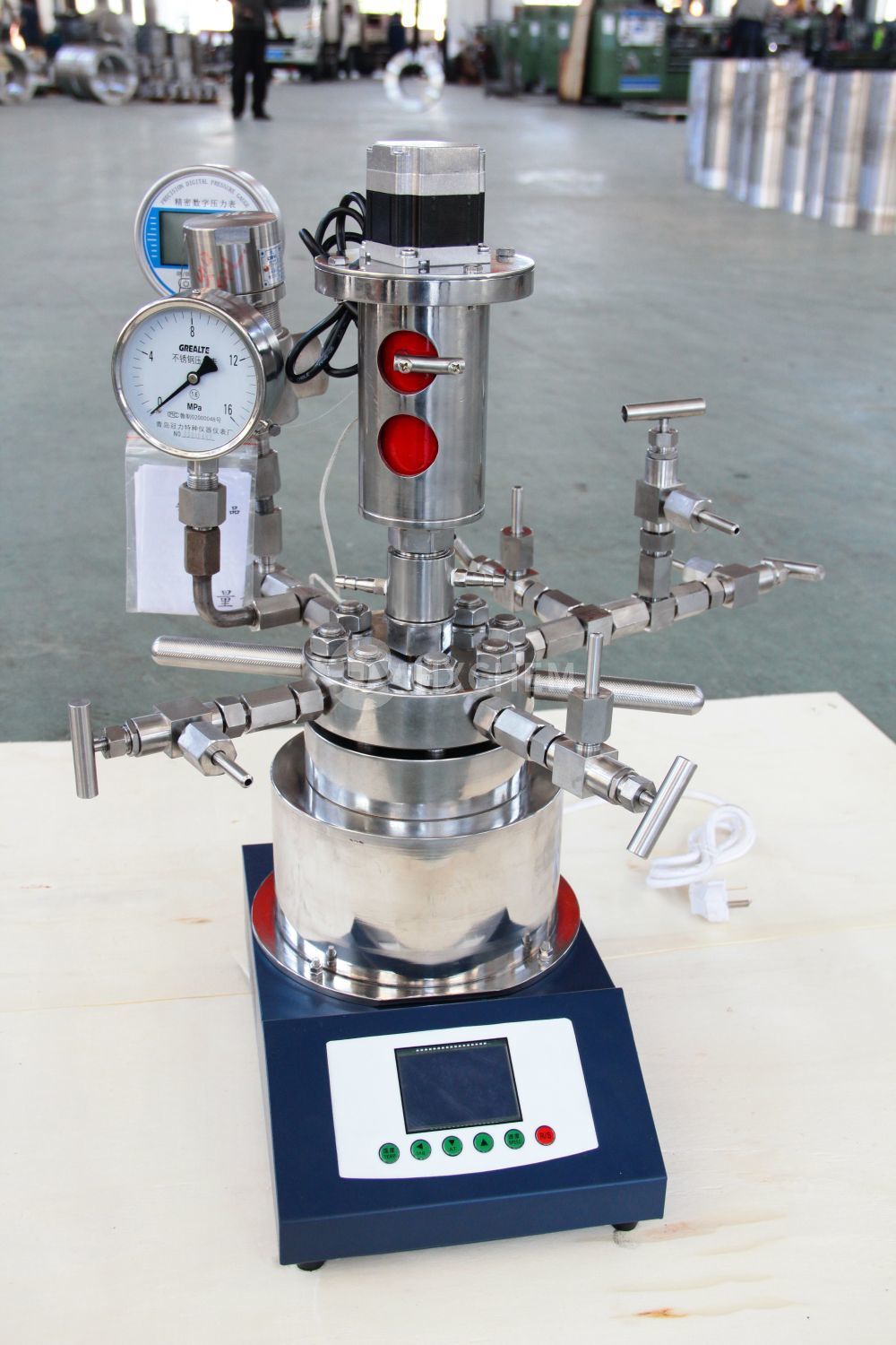 Lab hydrogenation autoclaves