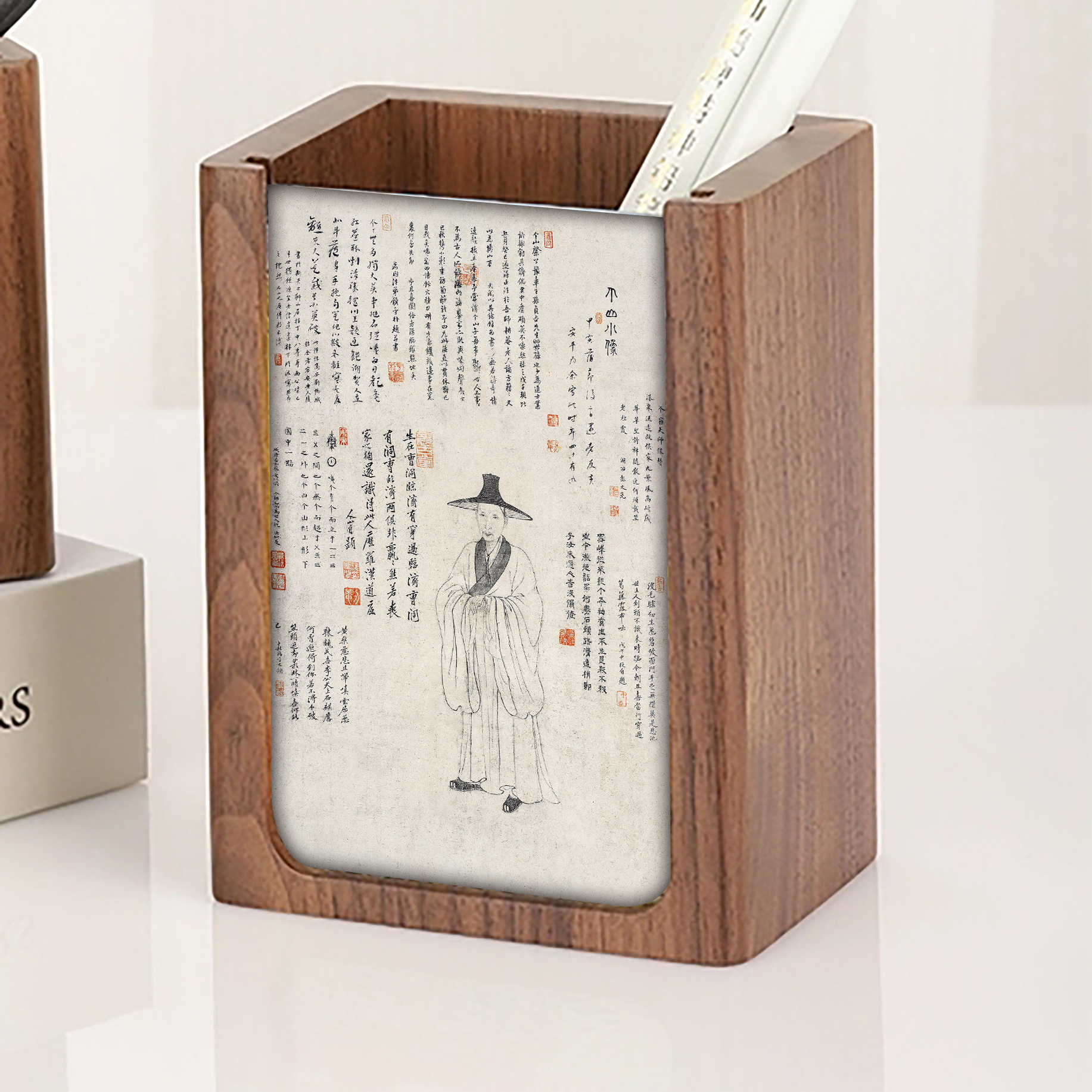 Bada Shanren Ink Rhyme Series Pen Holder