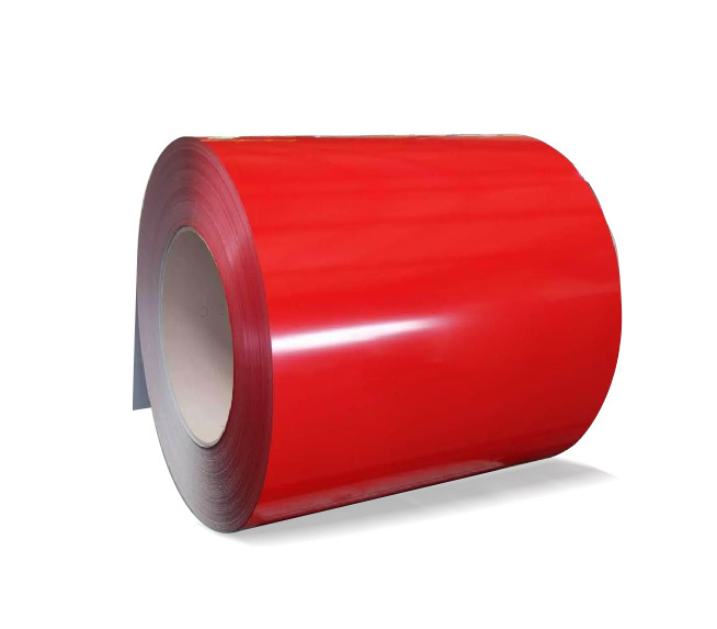 Bobine d'acier de couleur